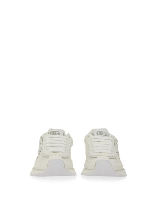 Dolce & Gabbana White Dolce & Gabbana "Dg Cushion" Sneaker