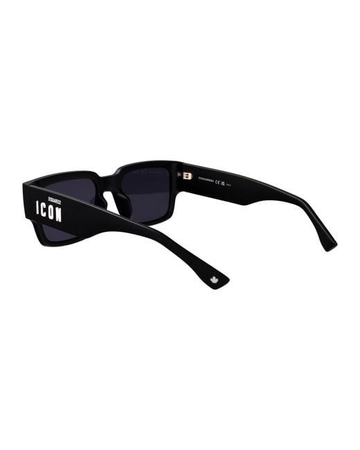 DSquared² Blue Matte Injected Sunglasses for men