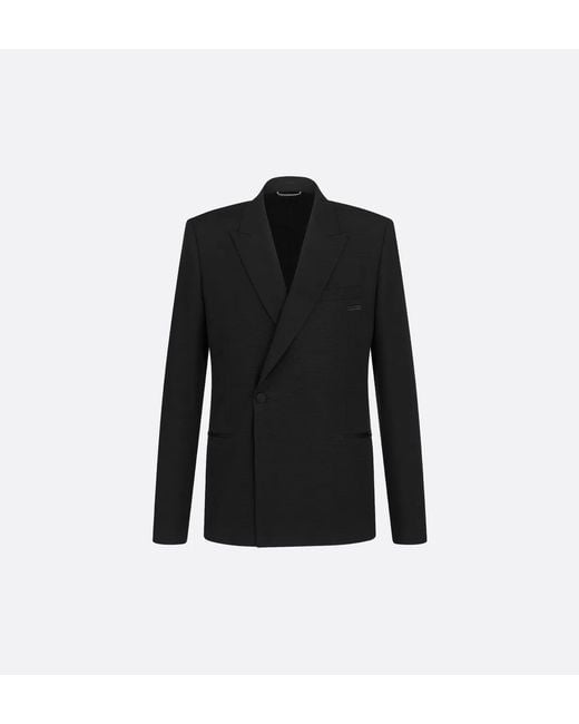 Dior Black Wool Mohair Jacket for men