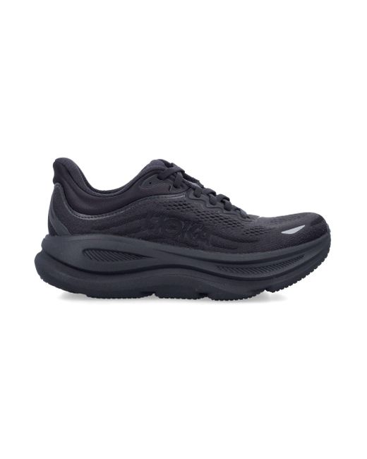 Hoka One One Blue Bondi 9 Low-Profile Running Shoes