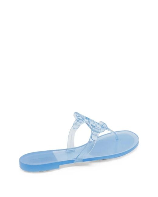 Tory Burch Blue Low Sandal Miller Jelly