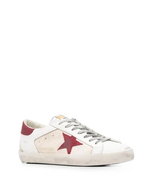 Golden Goose Deluxe Brand Pink Super Star Sneakers for men