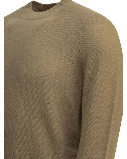 Tom Ford Green Cashmere Crewneck Sweater for men