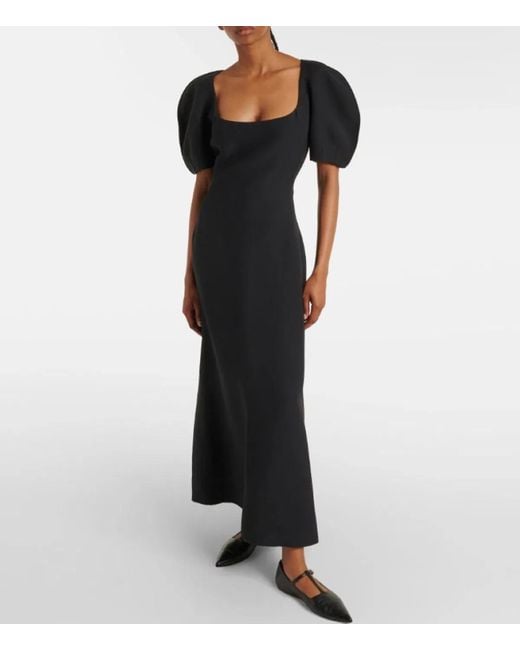 Gabriela Hearst Black Niahm Dress