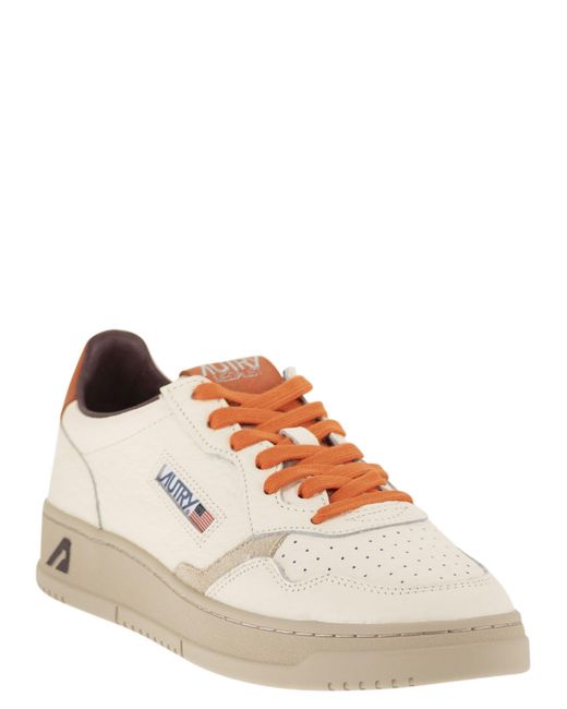 Autry Pink Medalist Low for men