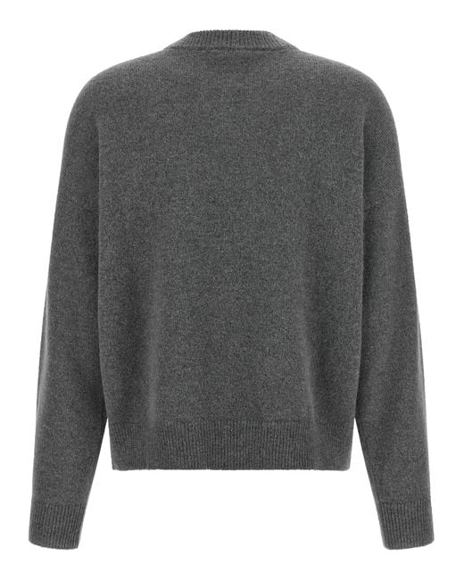 Peserico Gray Sequin Sweater