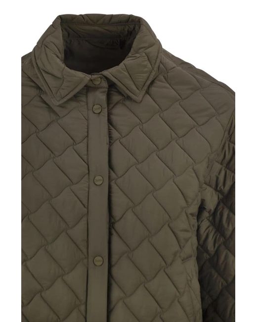 Herno Green Shirt-Style Jacket
