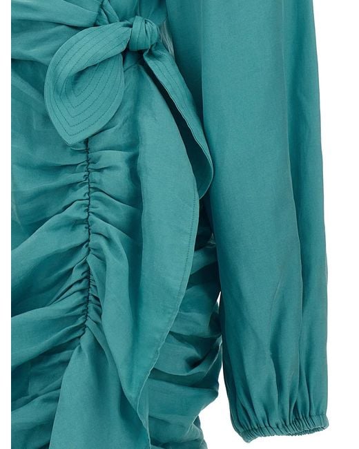 Emanuel Ungaro Green 'Dominique' Dress