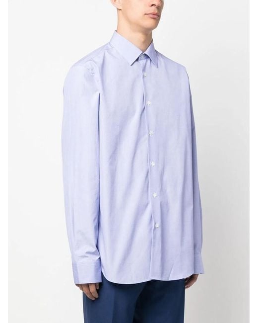 Paul Smith Blue Tailored Fit Shirt for men
