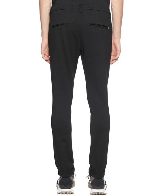 Dondup Black Pantalone Mod. Gaubert for men