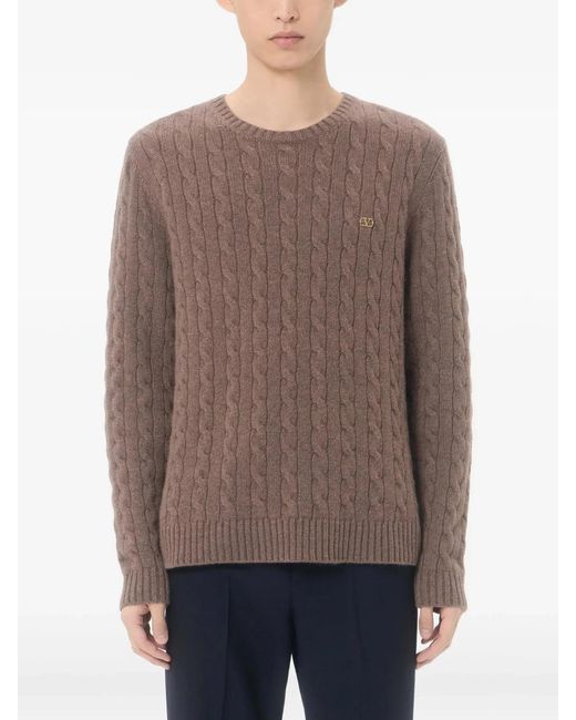 Valentino Brown Maglia for men