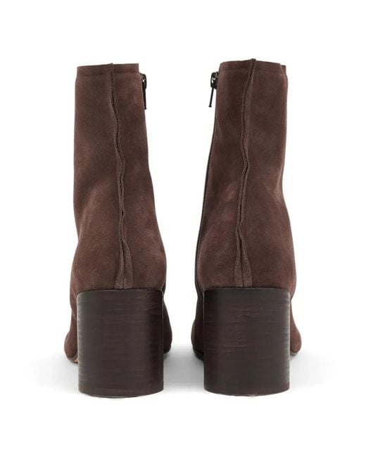 MM6 by Maison Margiela Brown Ankle Boot