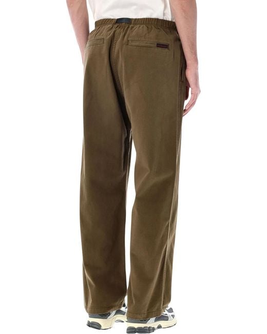 Gramicci Green Cotton Classic G-Pants for men