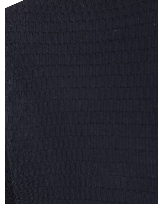 Emporio Armani Blue Classic Round Neck T-Shirt for men