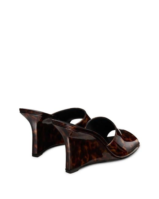 Stuart Weitzman Brown Viniwdgmul85,Gloss Tortoise
