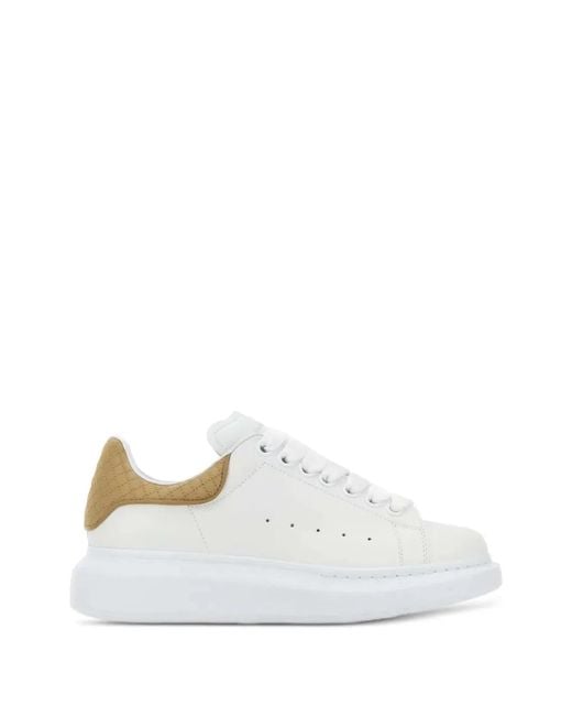McQueen White Oversized Sneakers