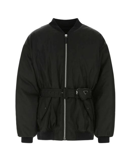 Prada Black Giubbino for men