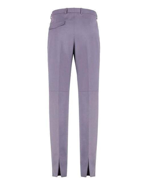 Gucci Purple Trousers for men