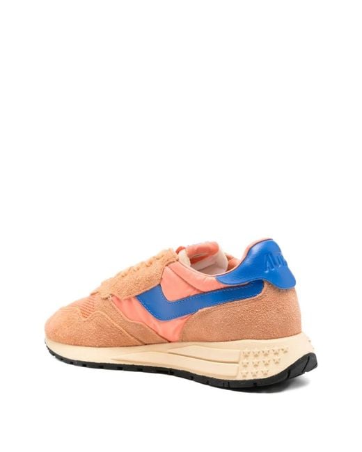 Autry Pink Reelwind Low Sneakers for men