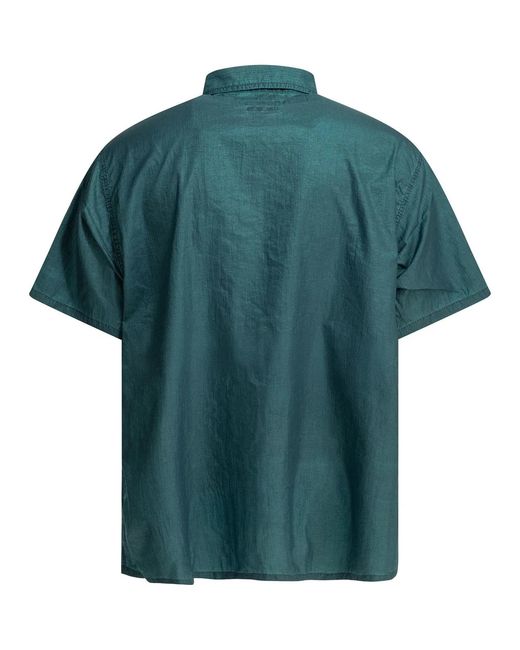 Beams Plus Green "Mil Sht" Casual Shirt for men