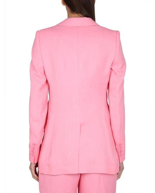 Stella McCartney Pink Single-Breasted Blazer