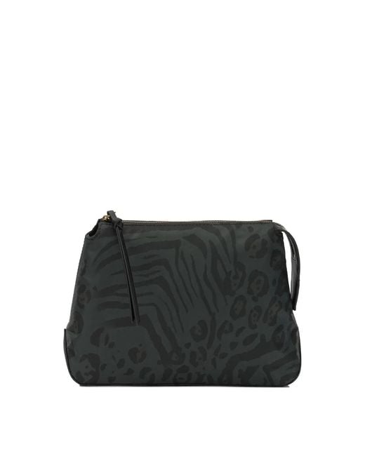 Pinko Black Polyamide Pouch