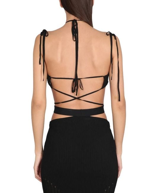 ANDREADAMO Black Andreadamo Top Mini
