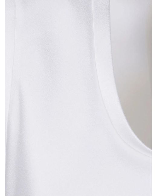 Carven White Tank Top