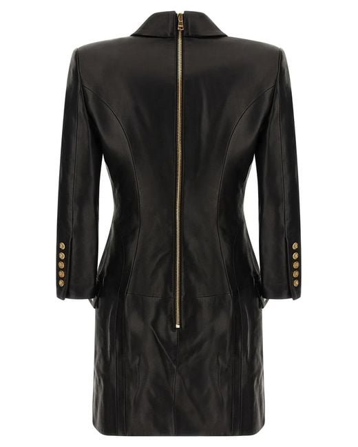 Balmain Black Blazer Dress