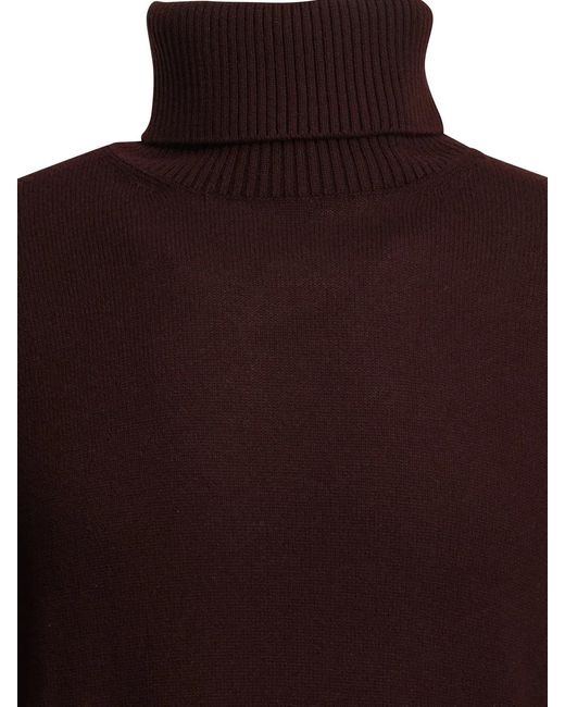 Altum Brown Cashmere Turtleneck Sweater for men