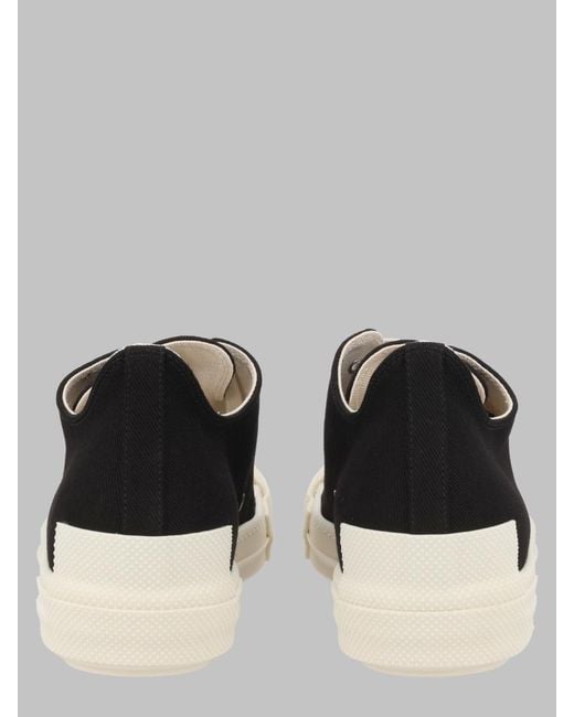 Rick Owens Metallic Sneaker Basse for men
