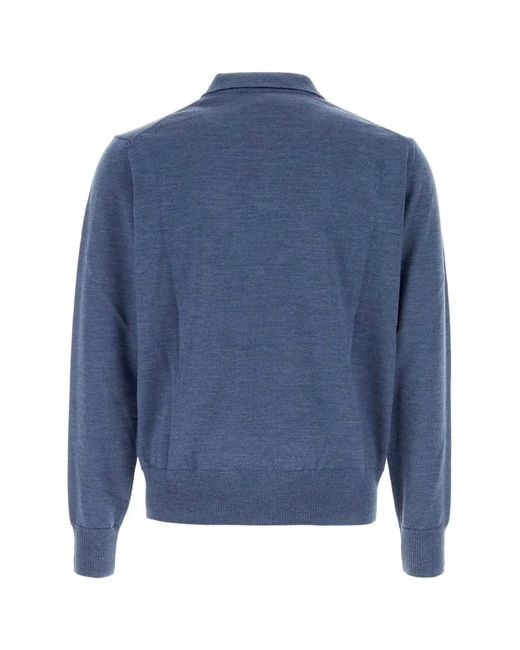 Vivienne Westwood Blue Mark Ls Polo for men