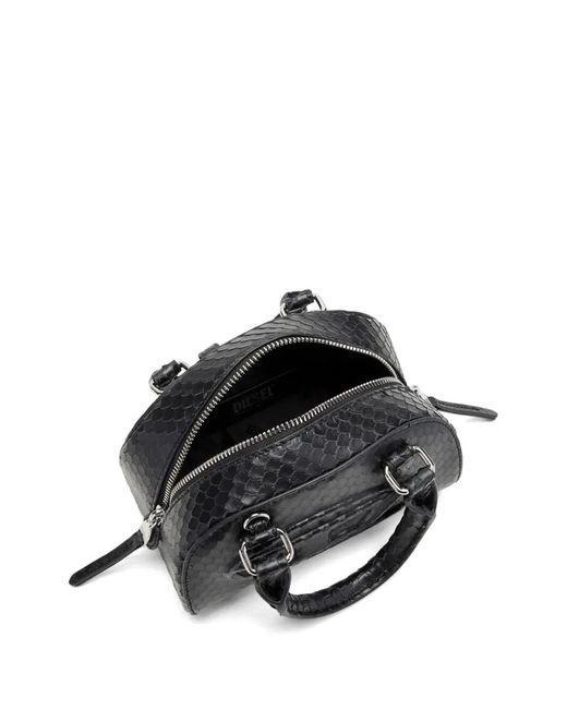 DIESEL Black 1Dr Dome Crossbody