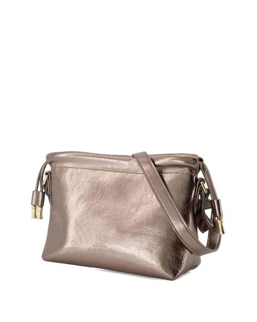 A.P.C. Brown Sac Ninon Mini