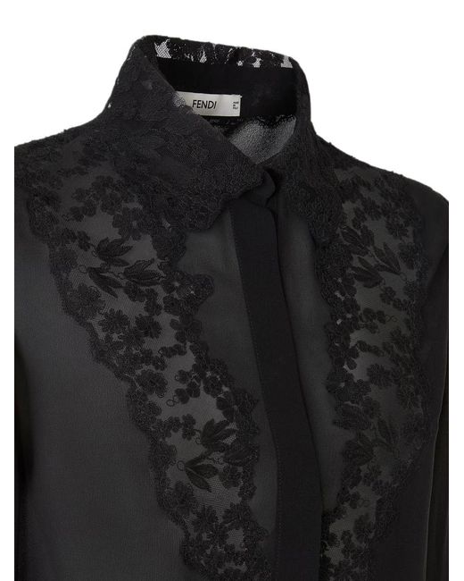 Fendi Black Virgin Wool Jacket