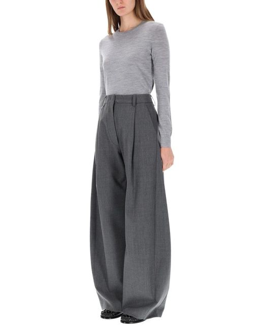 Theory Gray Wool Jersey