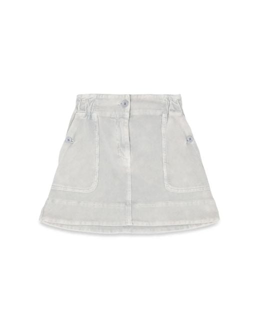 Etro White Fabric Skirts