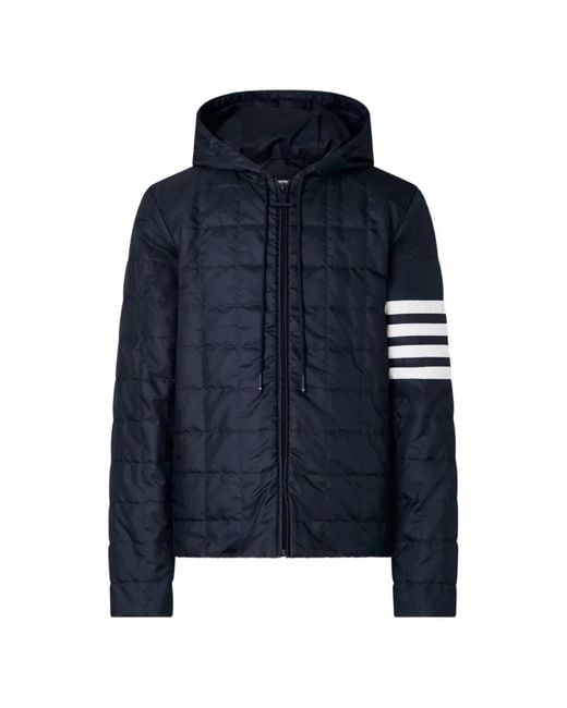 Thom Browne Blue Short Down Jacket for men