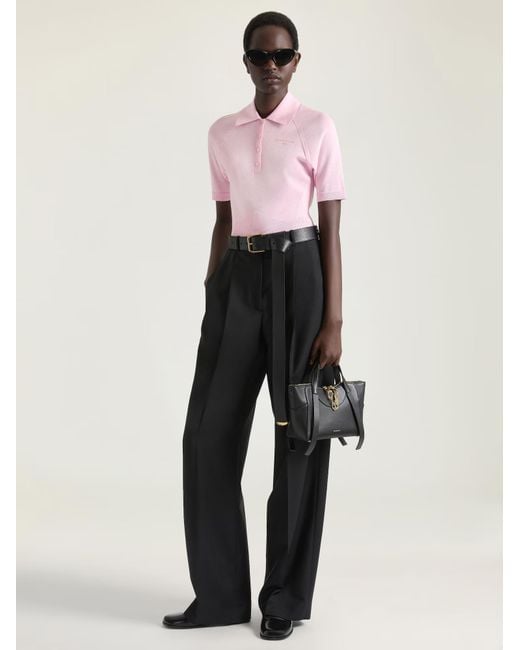 Givenchy Pink Logo Polo Shirt