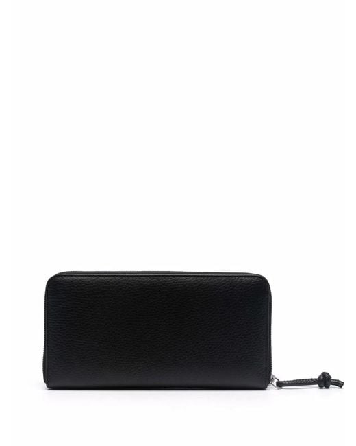 Emporio Armani Black Leather Wallet for men