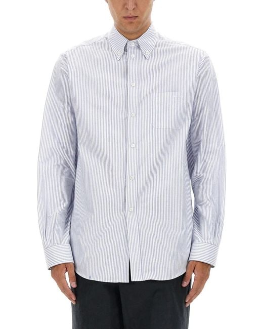 Bally White Shirt With Logo for men
