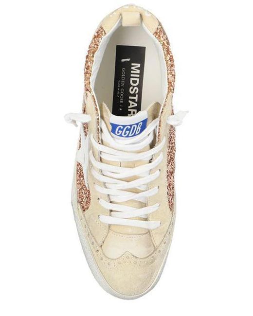 Golden Goose Deluxe Brand White Mid Star