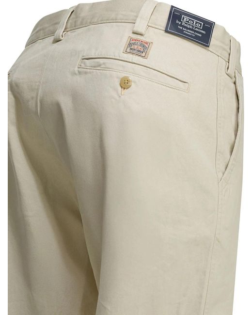 Polo Ralph Lauren Natural Cotton Trousers for men