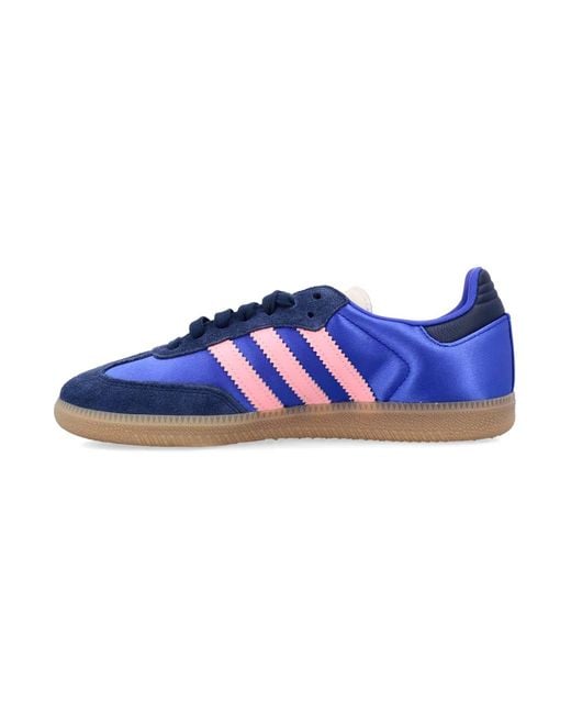 Adidas Originals Blue Samba Og Sneakers