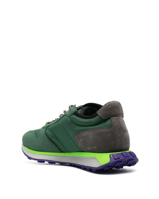 Hogan Green Fluo H607 Sneakers for men
