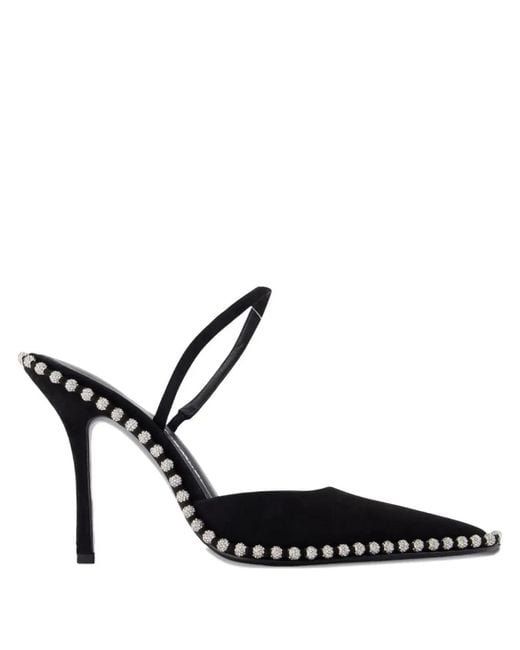 Alexander Wang Black Decorated High-Heeled Pumps