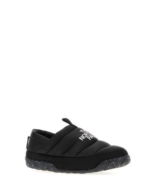 The North Face Black Ripstop Nuptste Slippers for men