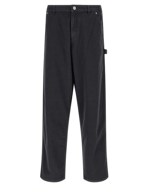 Moncler Blue Cargo Pants for men