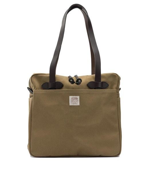 Filson Natural Cotton Shoulder Bag for men