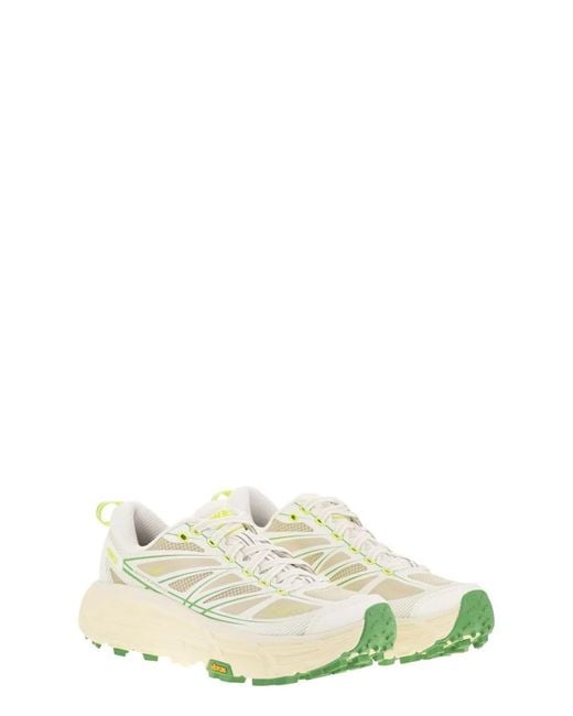 Hoka One One White Mafate Speed 2